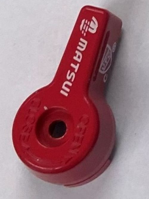 Handle : Red (Hot) for Isolation Valve-Matsui