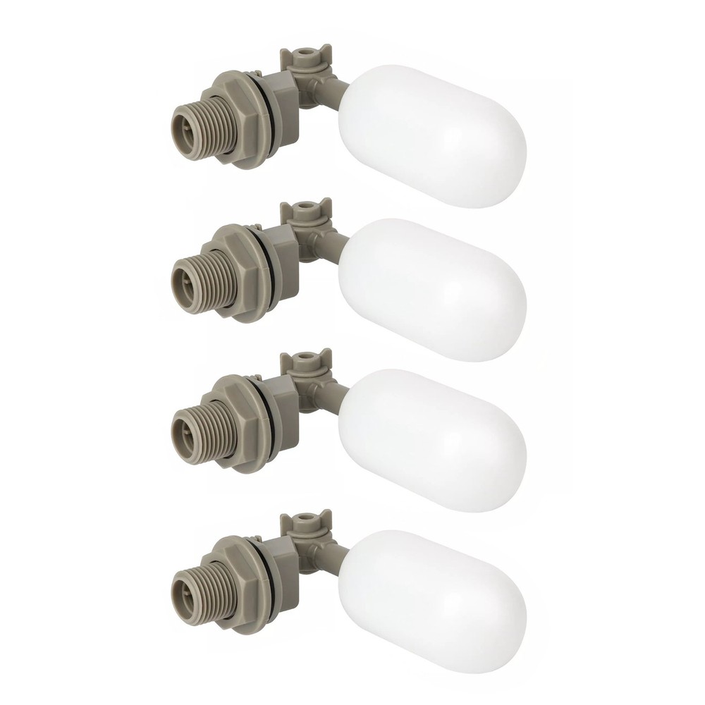 4x Adjustable Arm Water Level Control Automatic Replenishment Ball Float Valves