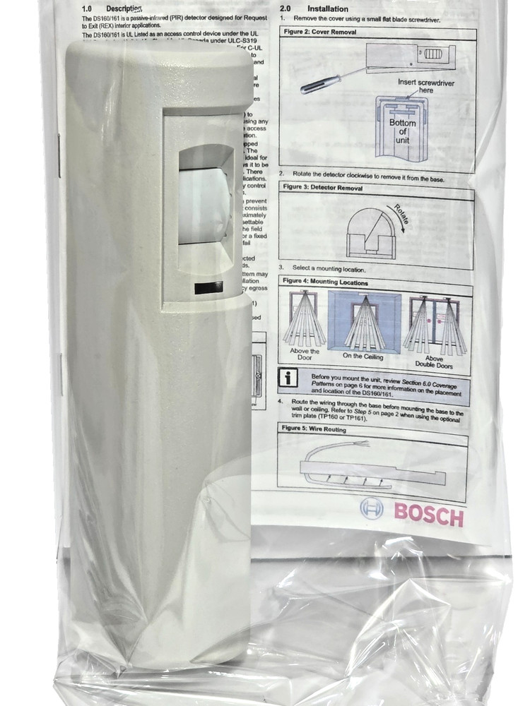 BOSCH DS160 High Performance Request To Exit PIR Motion Sensor