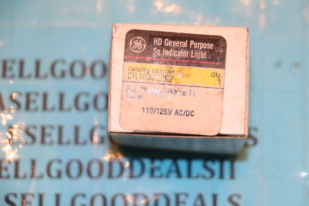 GE CR103C2202 Pilot Light White New