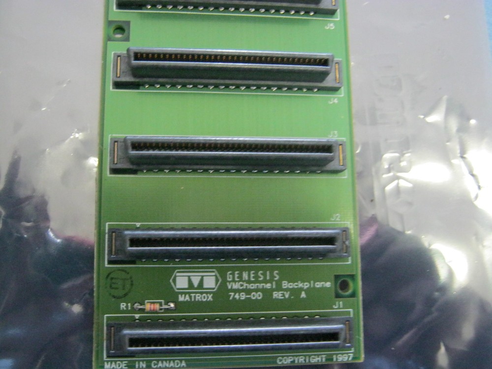 Matrox Genisis: 749-00 Interconnect Board. Rev. A