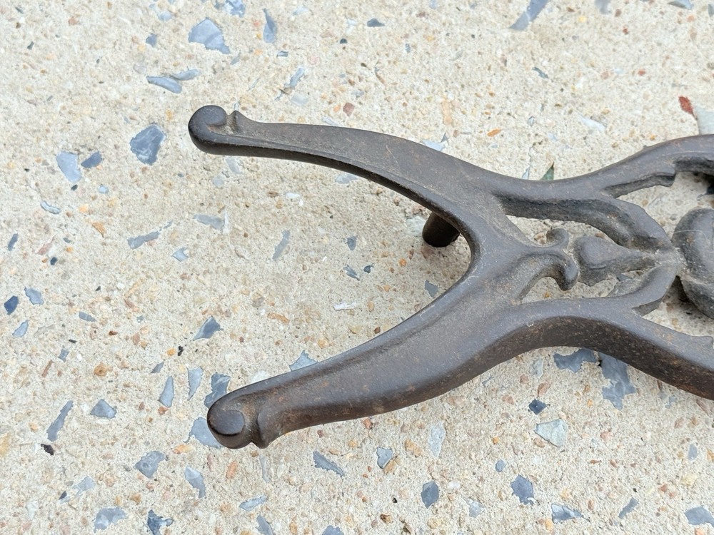 Antique Original Cast Iron Boot Jack