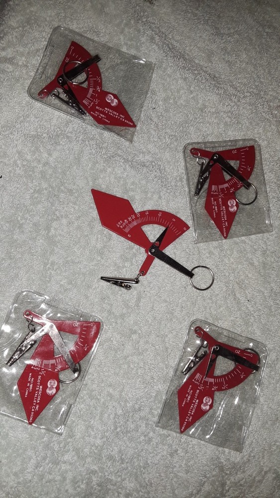 5PCS (FIVE) Handheld Balance Postage Scale 0-100 Grams & 0-4 OZ