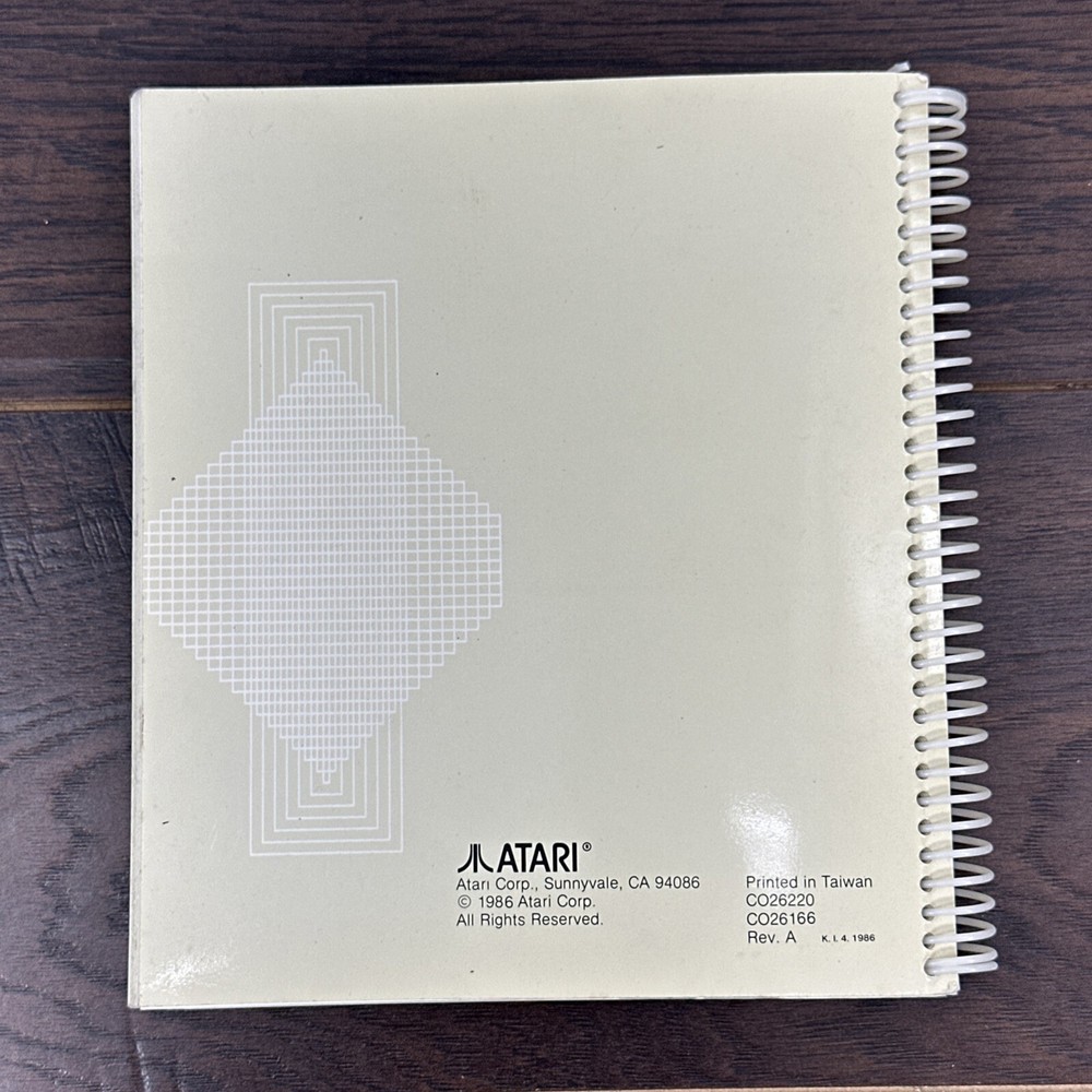 Atari ST BASIC Sourcebook and Tutorial Book A Programming Language 1985