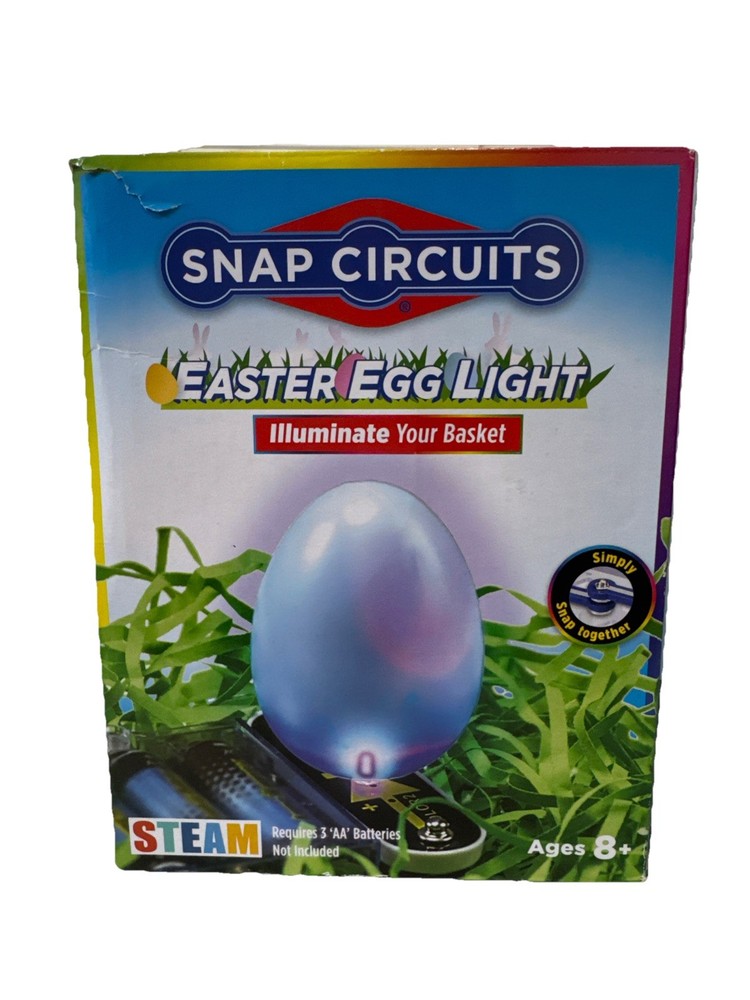 Snap Circuits Stem Decorate Illuminated Basket Stuffers Easter Egg Light Kit