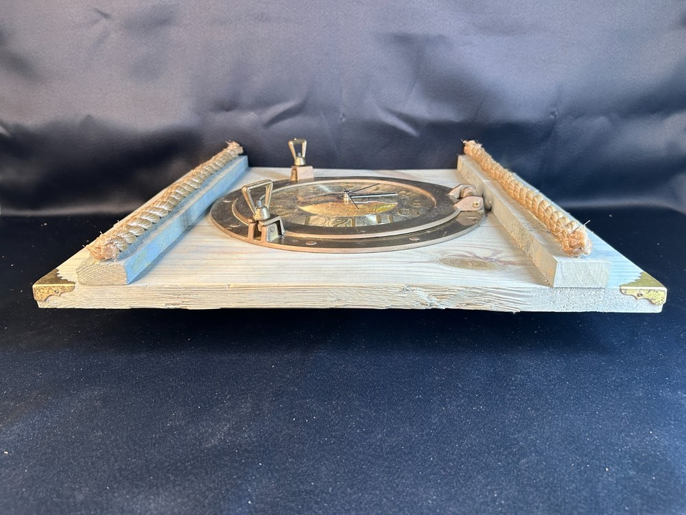 Brass Ship's Porthole Clock Maritime Unique Design Wall Clock Decor