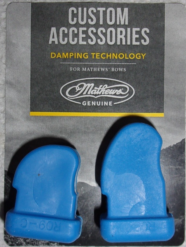 Mathews Archery Custom Color Damping Accessories Rubber string suppressor BLUE