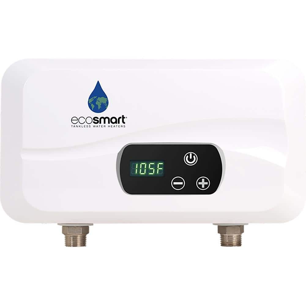 EcoSmart, POU 4T Point-of-Use Tankless Electric Water Heater 3.5kw 120 v
