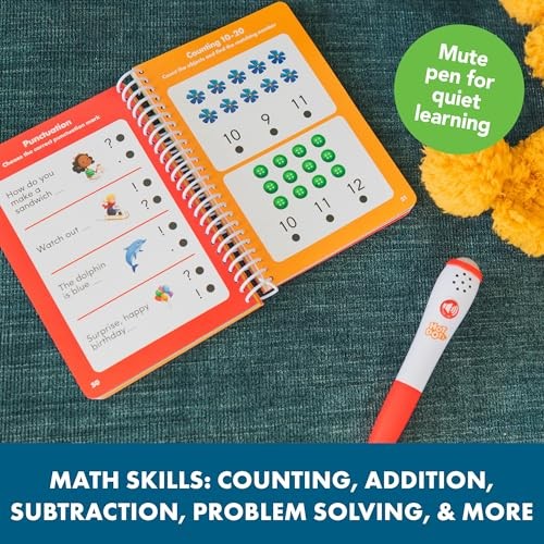 Hot Dots Kindergarten Essentials - Reading & Math Workbook - Medium