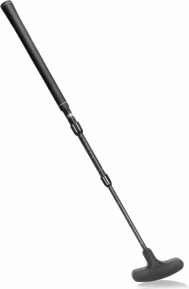 NEW! Golf Swing Path Hitting Mat & Wekin Adjustable Two-Way Golf Putter (Bundle)