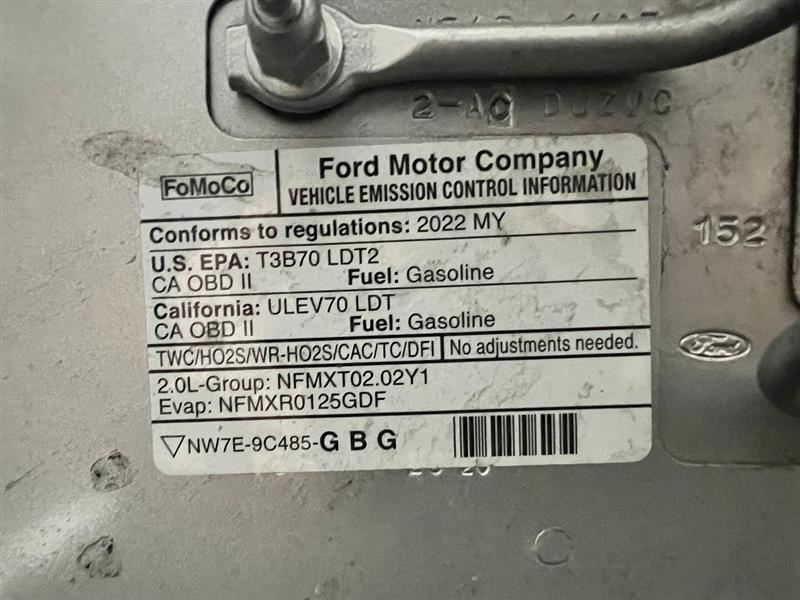 Windshield Mounted Camera NZ6T19H406CD For 2022 Maverick 2863688