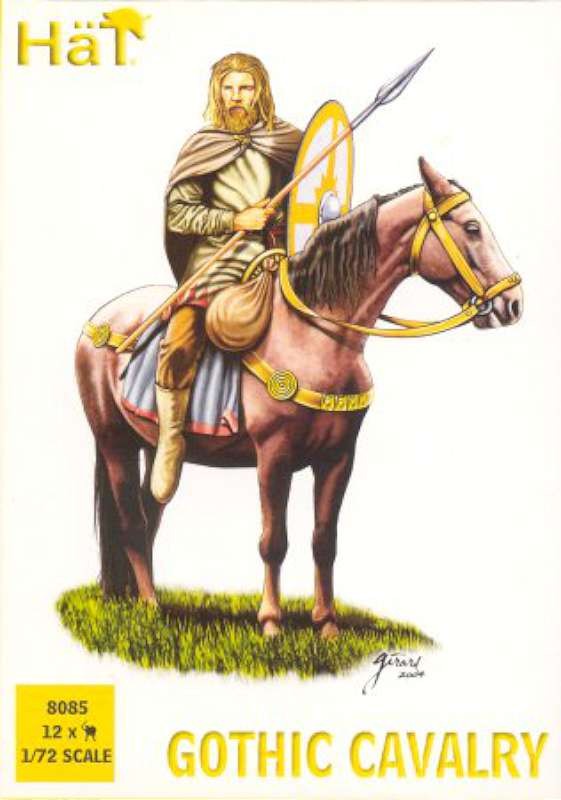 1/72 Gothic Cavalry (12 mtd)