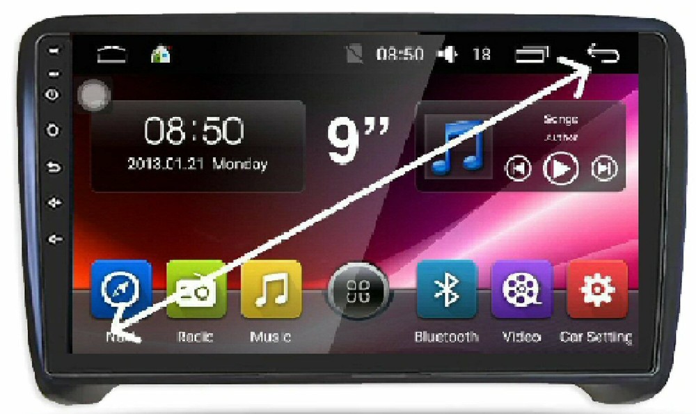 AUDI TT 2007-14 GPS BLUETOOTH APPLE CARPLAY ANDROID AUTO CAMERA  LATEST MAPPING