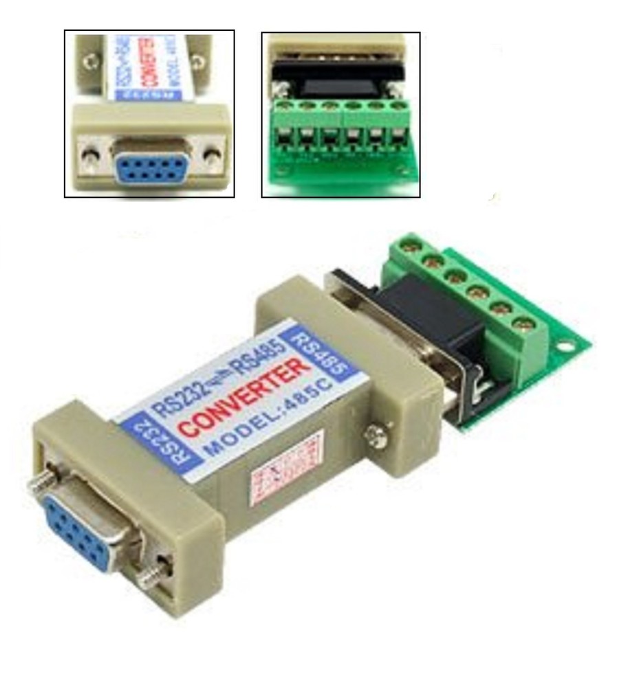 A Port Powered RS232 to RS485 Converter Interface Adapter