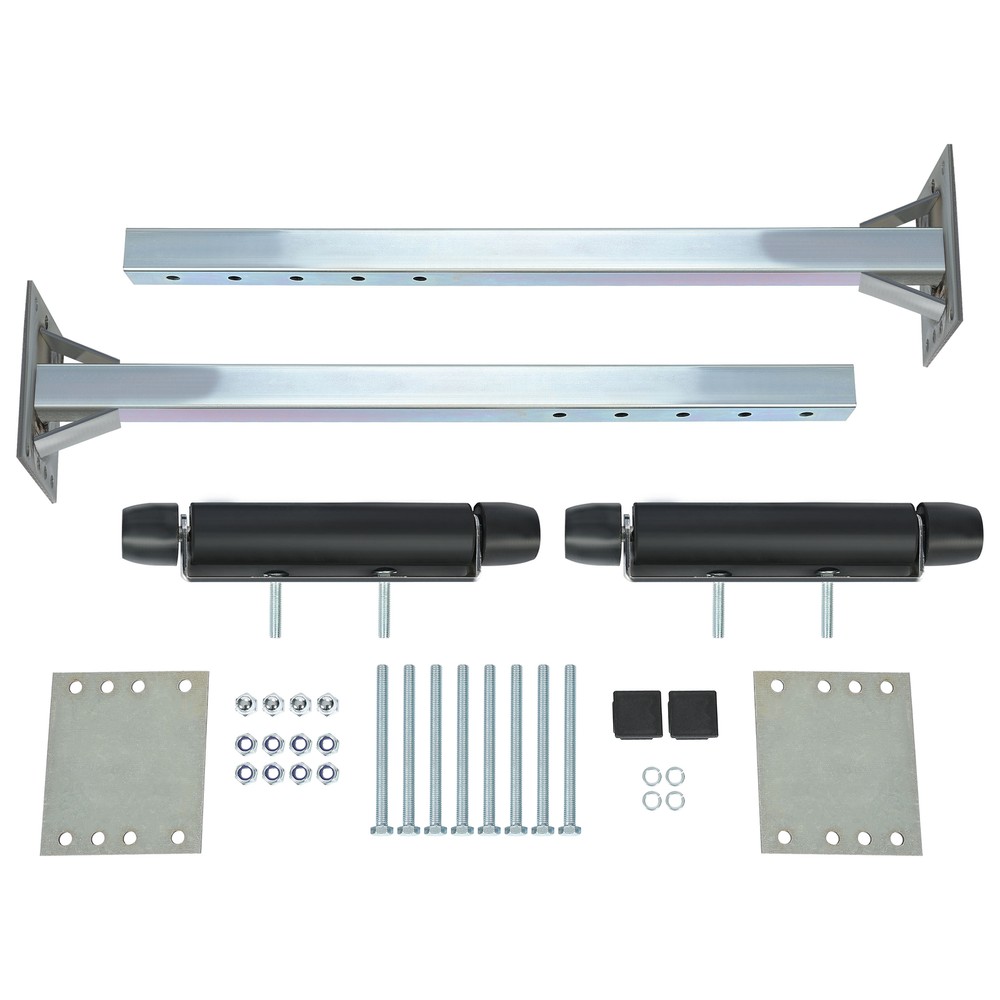 Universal 2 Pack Steel Boat Trailer Pontoon Roller Guide-On Guide On Post