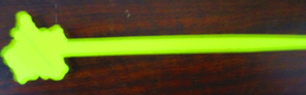 Yellow Swizzle Stick from Normandie