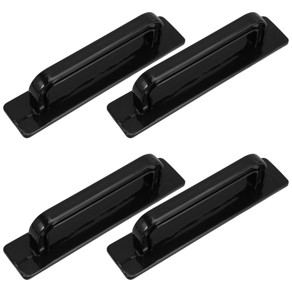 4 Pcs Drill-free Cabinet Handles Self Adhesive Wardrobe Drawer Pulls Stick