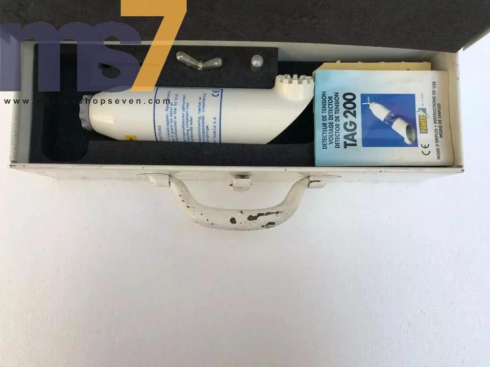FAMECA TAG 200 ELECTRONIC ACOUSTIC VISUAL VOLTAGE DETECTOR #2