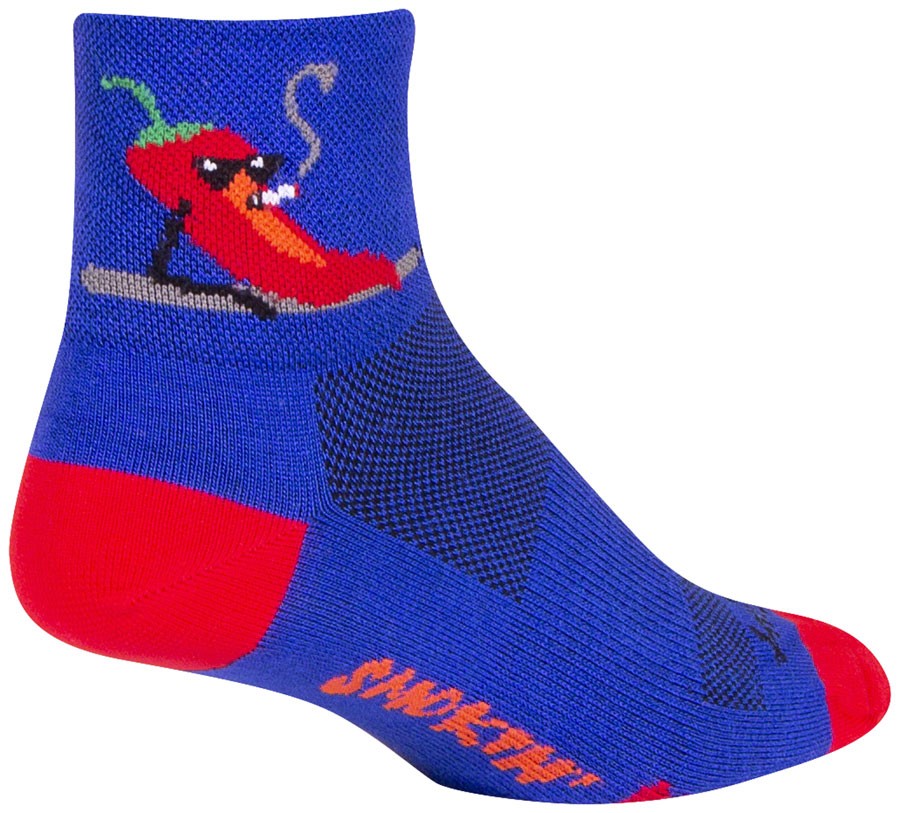 SockGuy Classic Smokin' HotSocks - 3", Large/X-Large