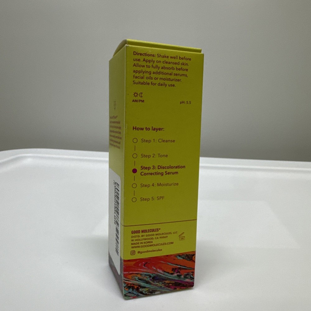 Good Molecules Discoloration Correcting Serum - 1fl. oz. NIB. Authentic.