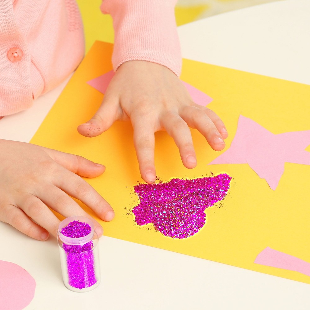 Hello Hobby Neon Glitter Shakers 12-Pack