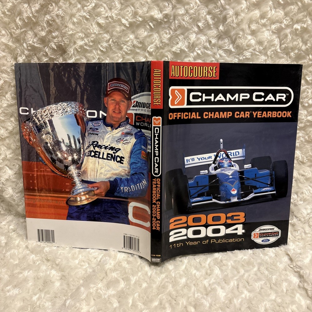 Autocourse Official Champ Car Yearbook 2003-2004 Tracy