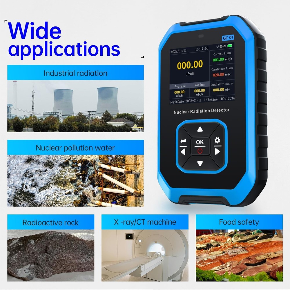 Multifunctional Radiation Detector Meter