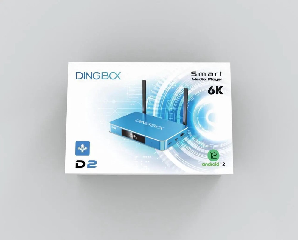 Same Day Shipping Dingbox D2 6K - 24/7 Extended Warranty Android WiFi Box