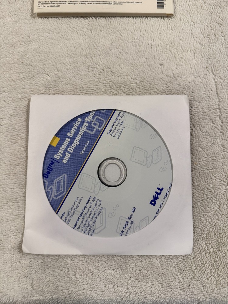 Dell Systems Service and Diagnostics Tools - Version 5.3 CD