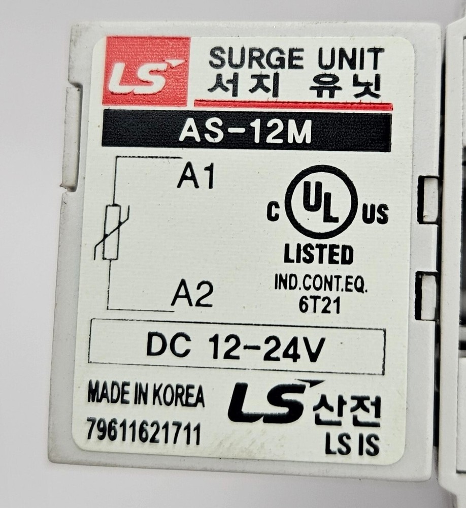 LS Contactor GMD-6M with LS AS-12M Surge Unit