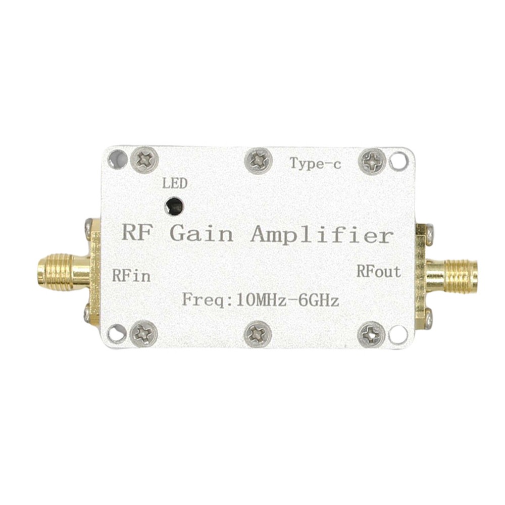 10M-6GHz RFAmplifier 20dB High Gain Driver Receiving Amplifier Receiver System B