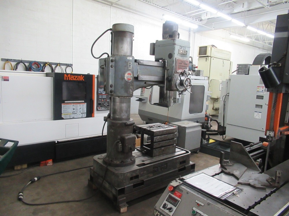 Ikeda RM1000 Radial Arm Drill, 42" Arm, 11" Column