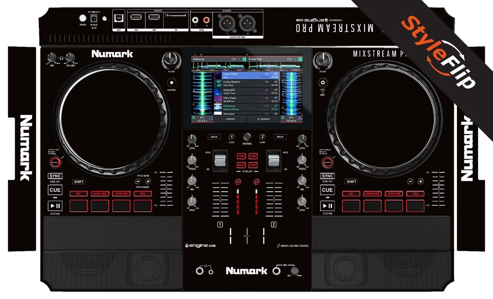 Numark Mixstream Pro Skin | Black | Protective Decal | StyleFlip Skins
