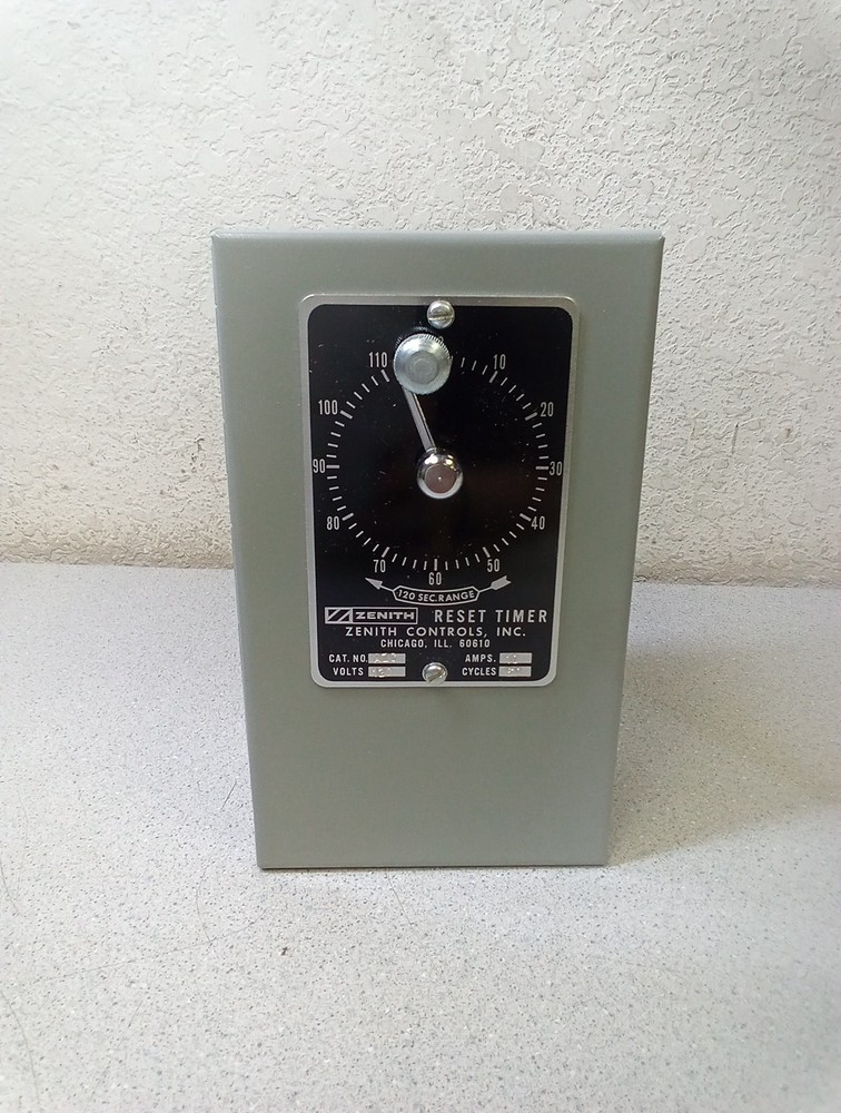 Zenith Reset Timer 120 Second Range AZC 120V 10A
