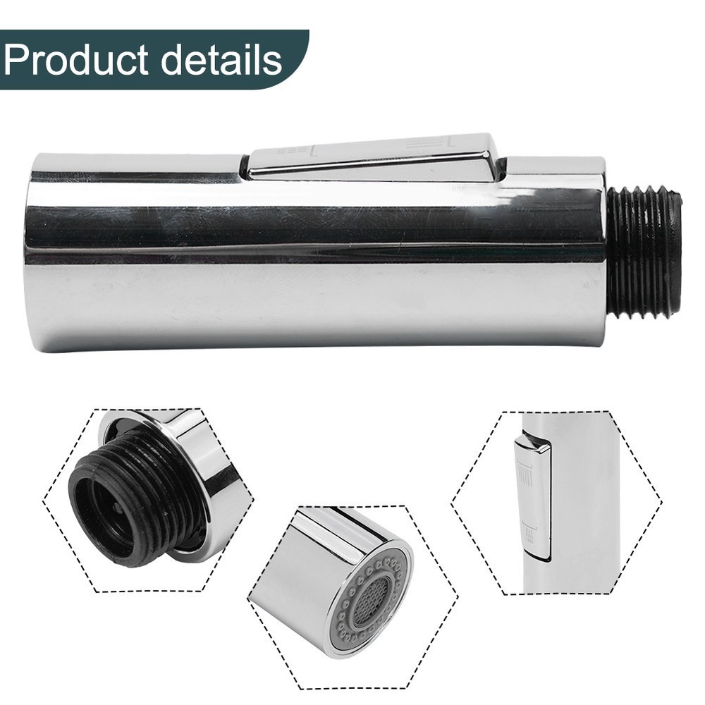 Sturdy ABS Construction Pull Out Spray Shower Head for Kitchen Sink Tap