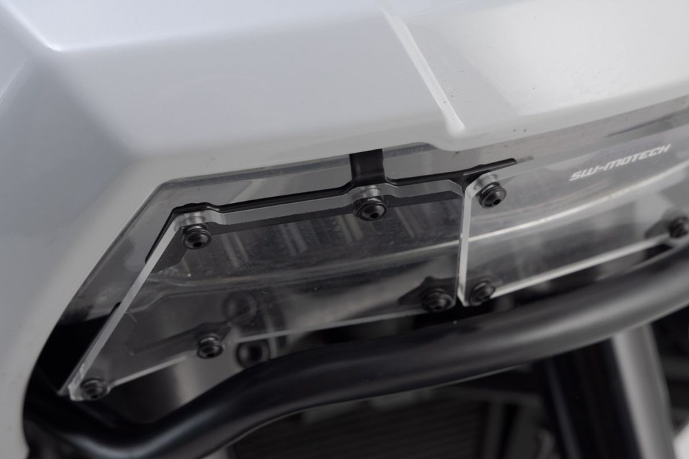 SW-Motech Headlight Protector Bracket with Bezel Fits Harley-D Pan Amer...