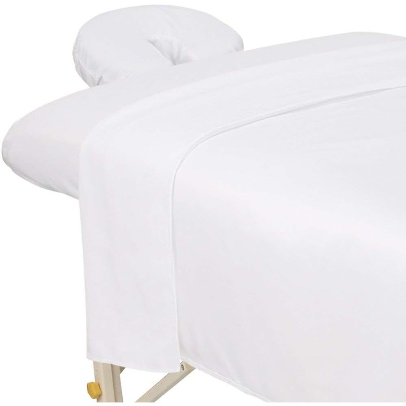 Microfiber Massage Sheet Set 3-Piece Soft Durable Fitted Oil Resistant New