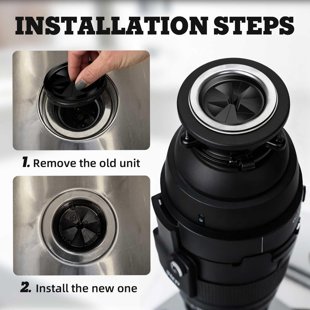 3 Pack Garbage Disposal Splash Guard - Sink Baffle 3 3/8"QCB-AM for InSinkErator