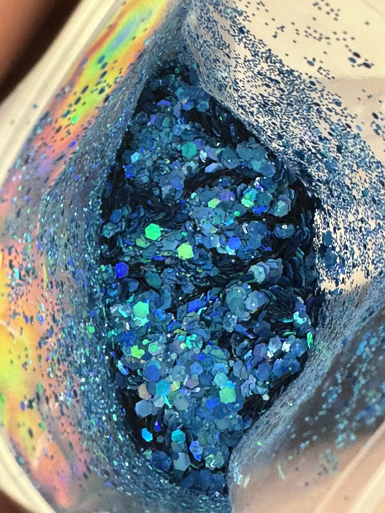 6g Chunky Light Blue Crafting Glitter