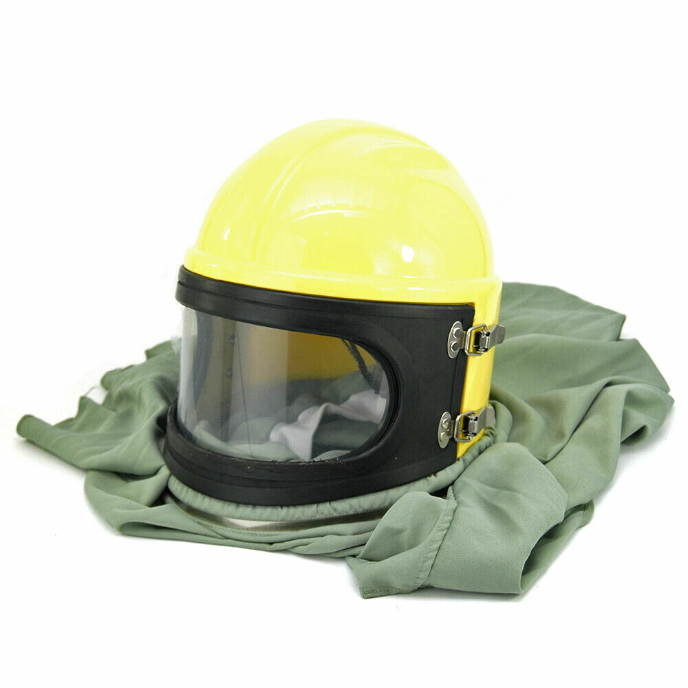 Supplied Safety Sandblast Helmet Sand Blast Hood Protector Sandblasting