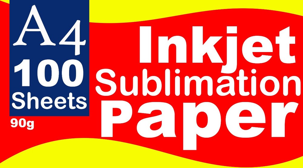 Sublimation Paper Inkjet A4 90g. for craft projects 