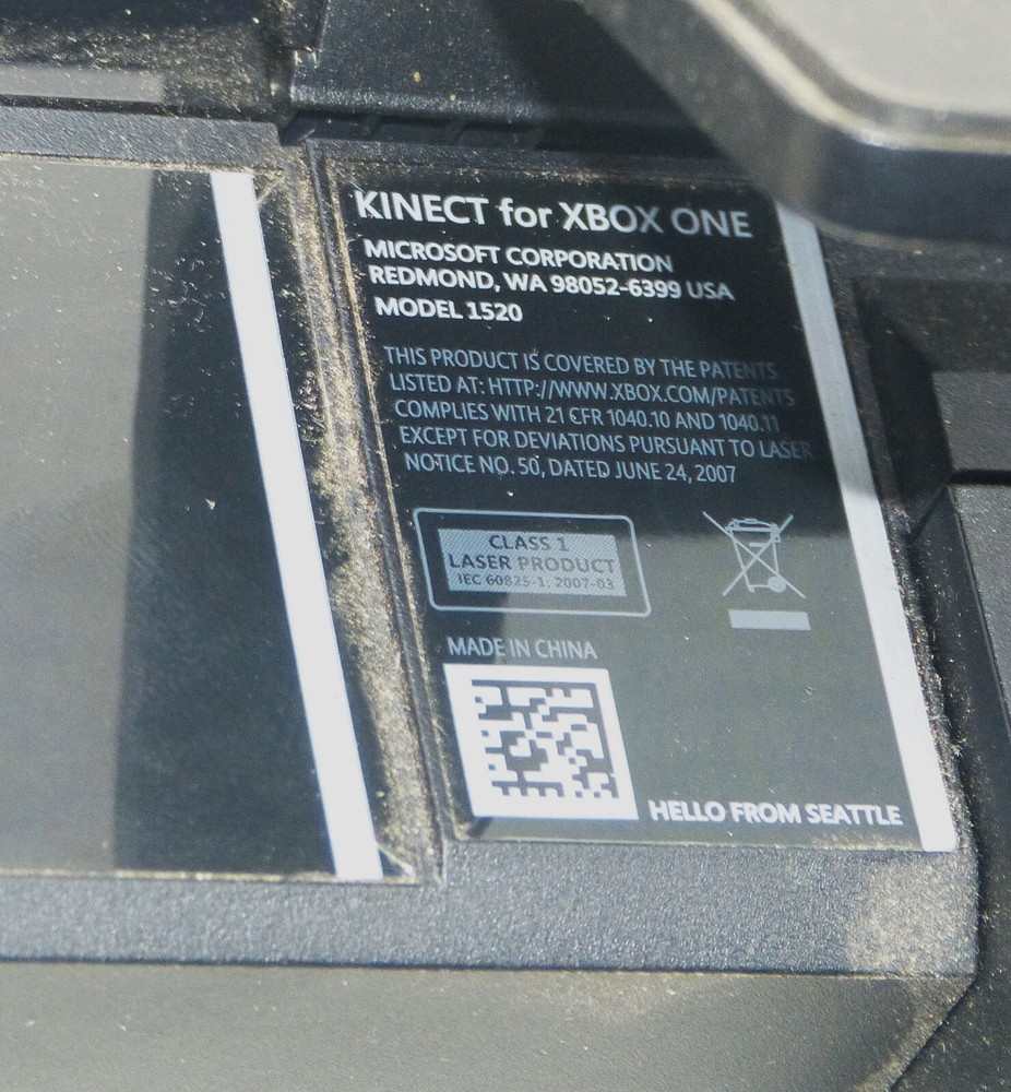 Microsoft XBOX One Model 1520 Kinect Motion Sensor INV16999