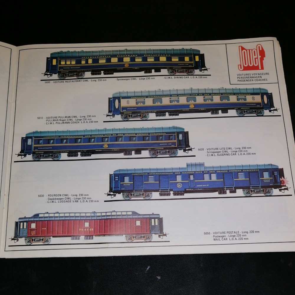 Catalogue Jouef HO 1976
