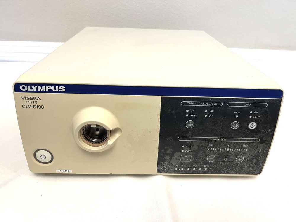 Olympus OTV-S190 video processor with CLV-S190 light source and Keyboard