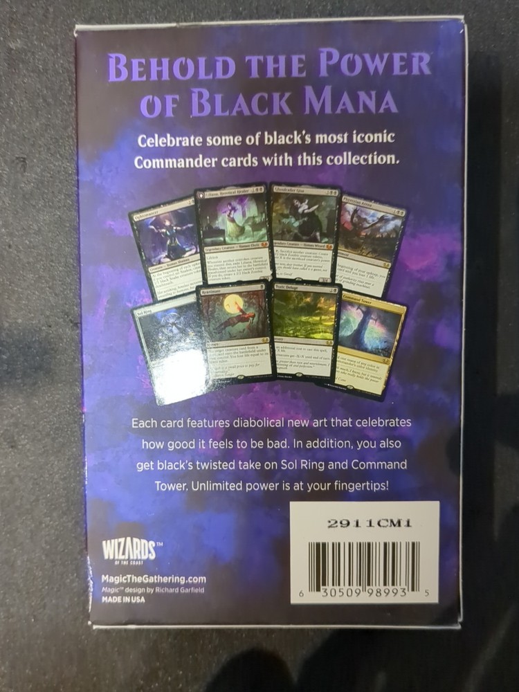 Commander Collection Black - Sealed (MTG 2021)