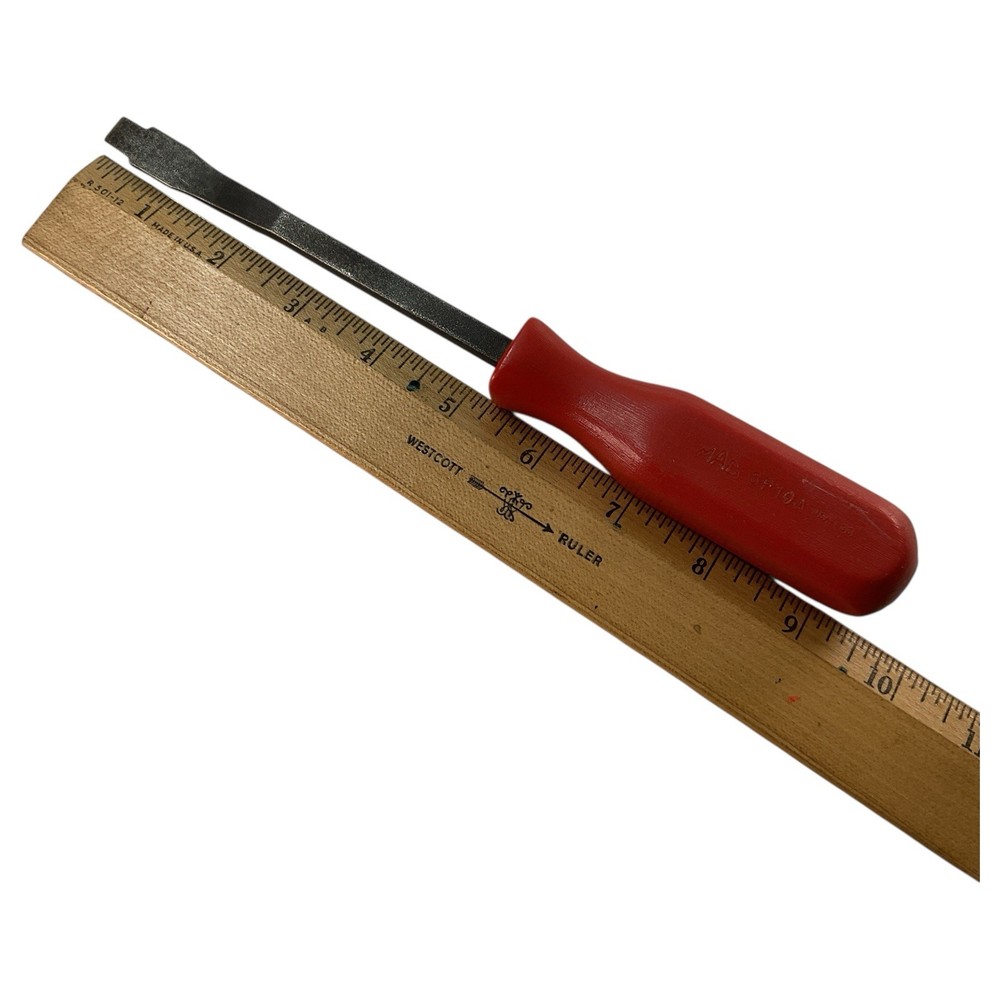 Mac Tools SP10A Gasket Carbon Scraper Red Hard Handle End Has Been Modified
