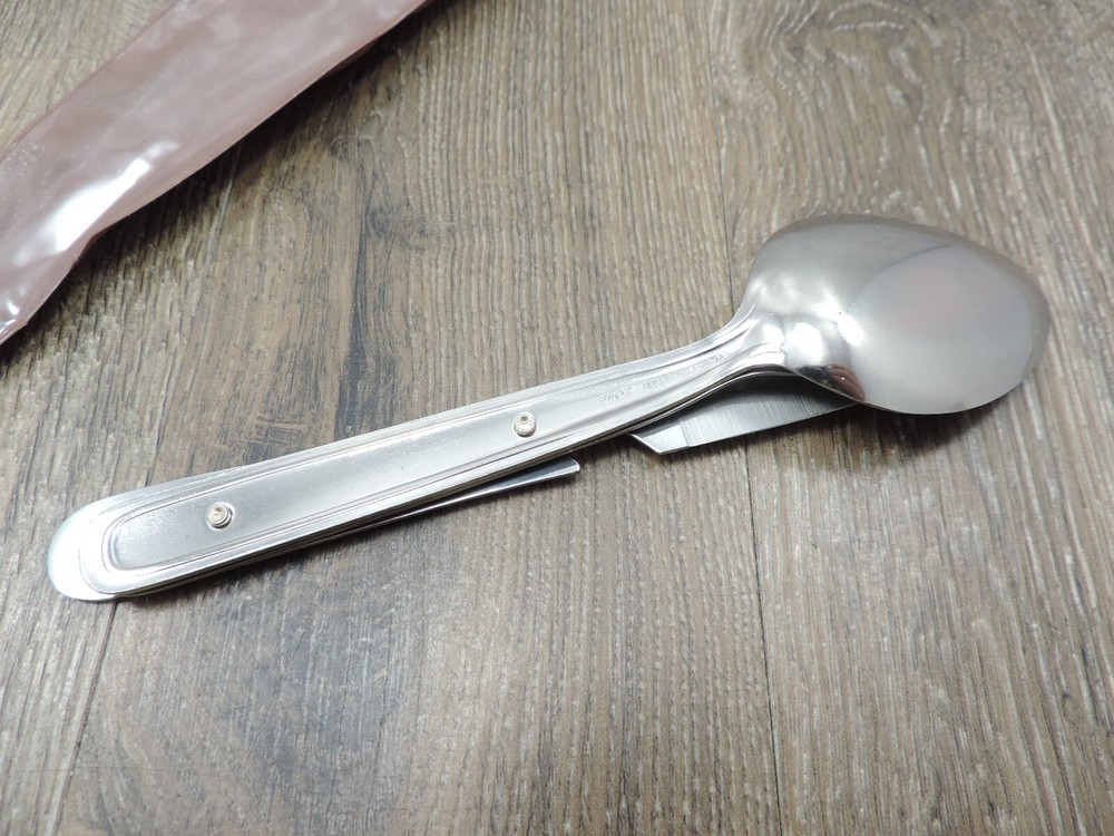 Camping Solid Stainless-Steel Interlocking Utensil Set Japan
