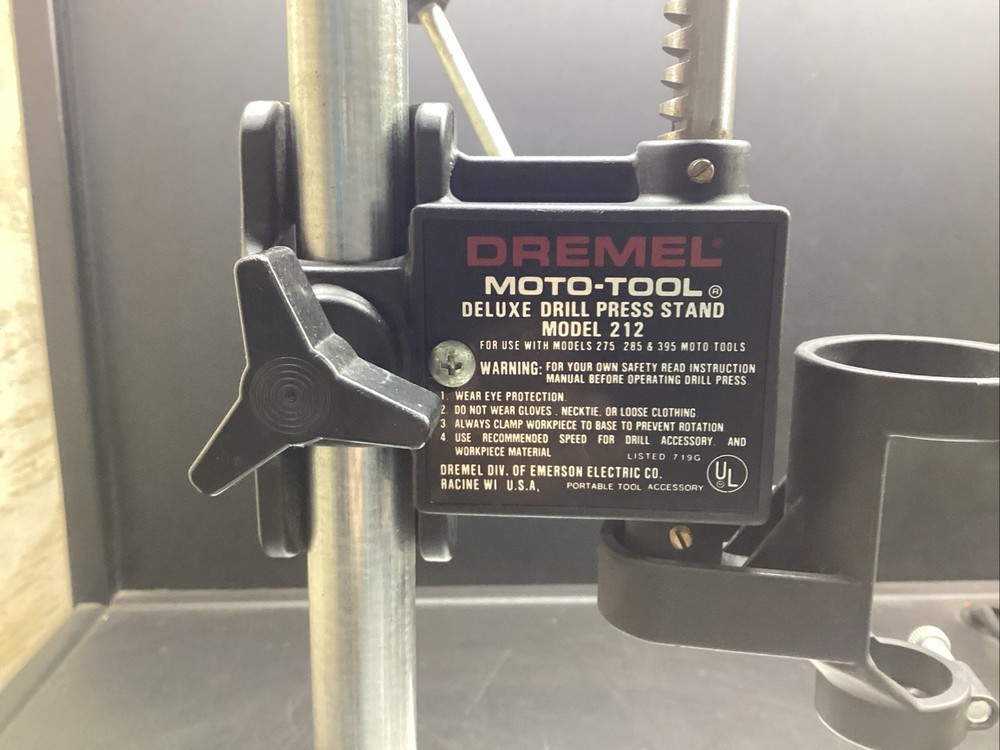 Dremel Moto-Tool Deluxe Drill Press Stand Model 212