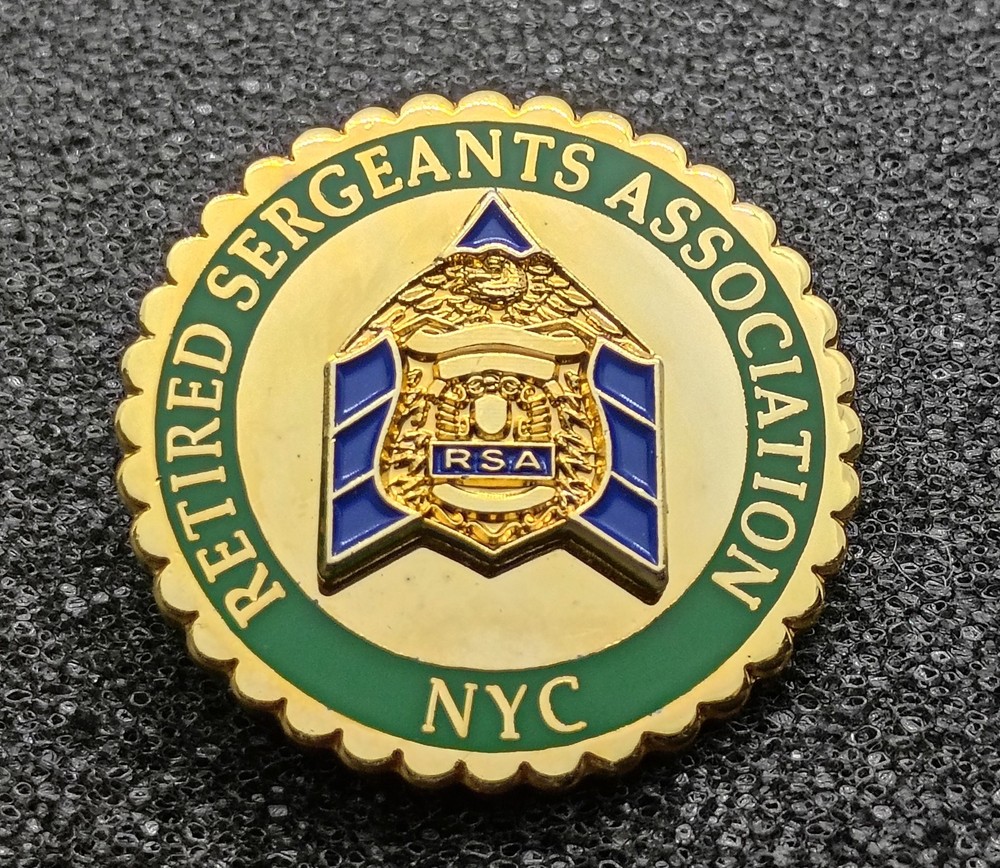 NYPD Retired Sergeants Association Pin