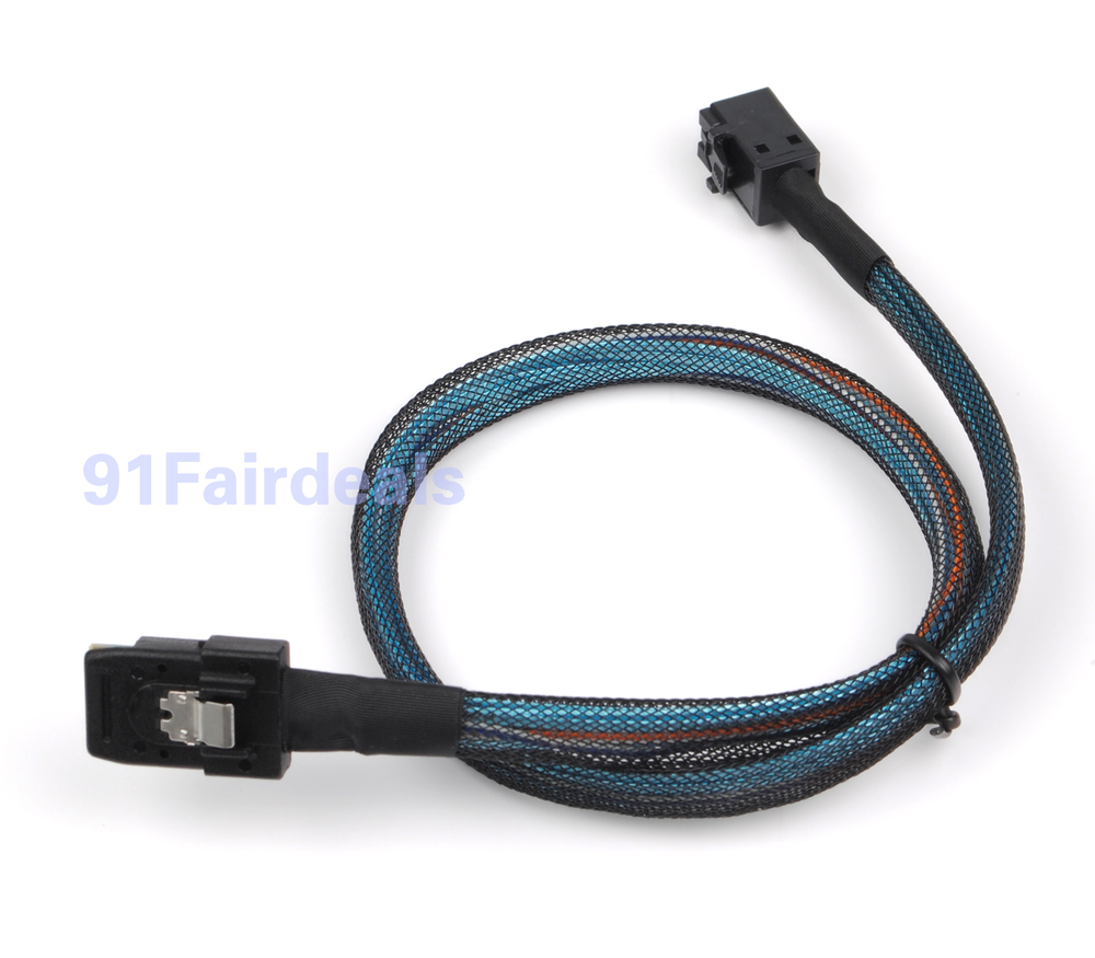 LSI LSI00401 Logic Sas Data Transfer Cable - SFF-8643 Mini-sas - SFF-8087 0.5M